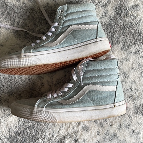 Vans SK8-HI Reissue Denim size US 9 Women - Picture 2 of 6
